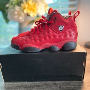 6.5Youth Red Nike Jordan Jumpman Team II BG